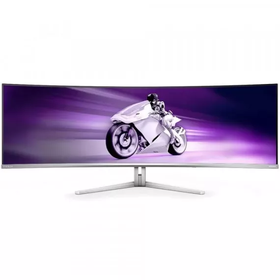 Монитор TFT 49" Philips 49M2C8900/00 OLED DQHD 240Hz 0.03ms 2хHDMI/DP/USB-C/USB-hub HAS колонки белый