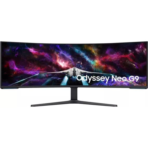 Монитор 57" Samsung Odyssey Neo G9 G95NC  Mini LED Quantum Dot / 1000R VA / Dual UHD / 240Hz / 1 ms / DisplayHDR 1000 / FreeSync Premium Pro