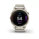 Смарт-часы Garmin epix Pro (Gen 2) Sapphire Edition 42 mm Soft Gold with Cream Heathered Nylon Band