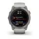 Смарт-часы Garmin Fenix 7X Pro Sapphire Solar Edition Titanium with Fog Gray/Ember Orange Band